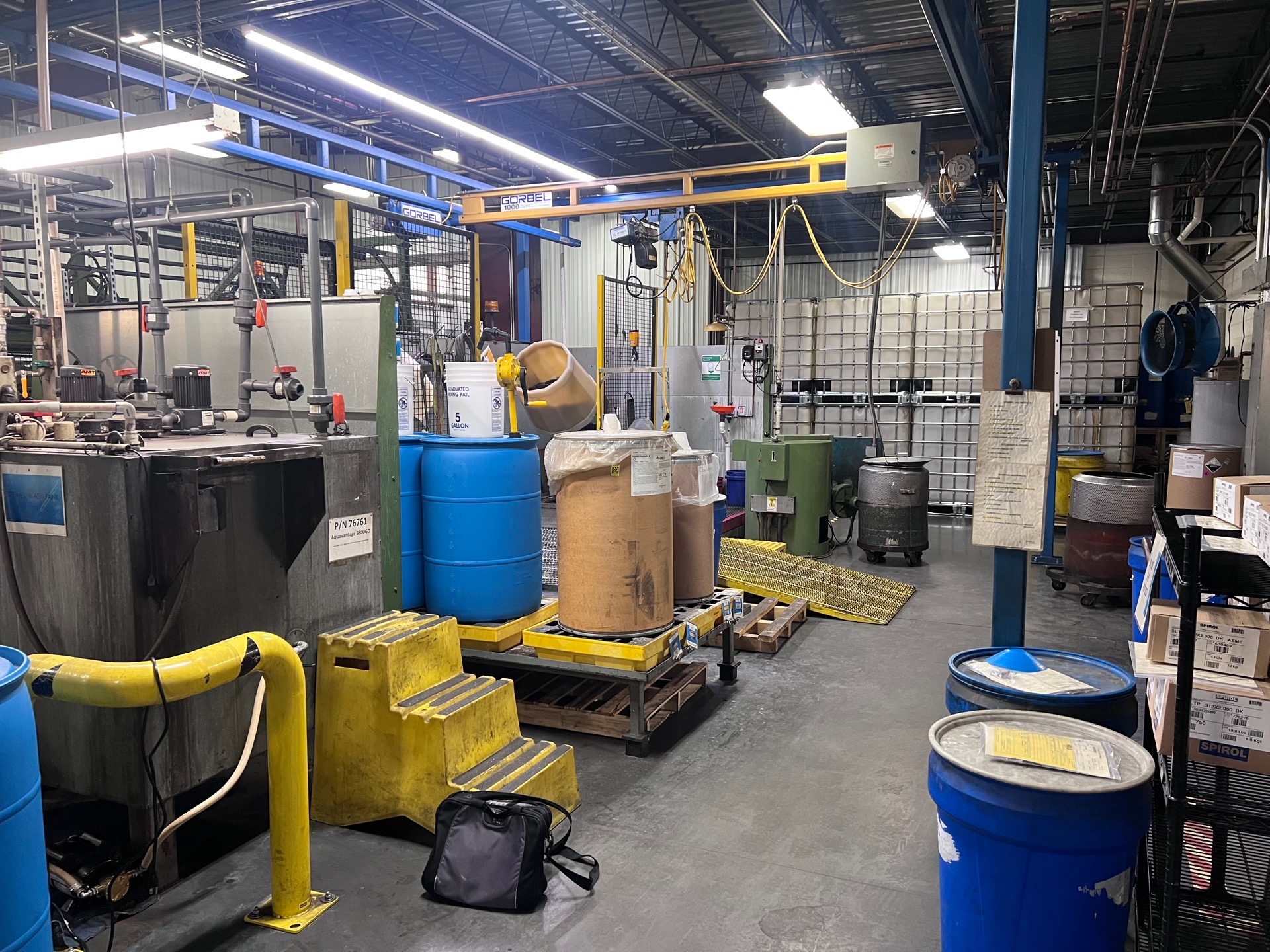 Overhead bridge crane installation project - EHS Northeast & Mid-Atlantic